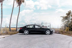 Infiniti Q50 on Velgen Wheels Classic5 Matte Silver