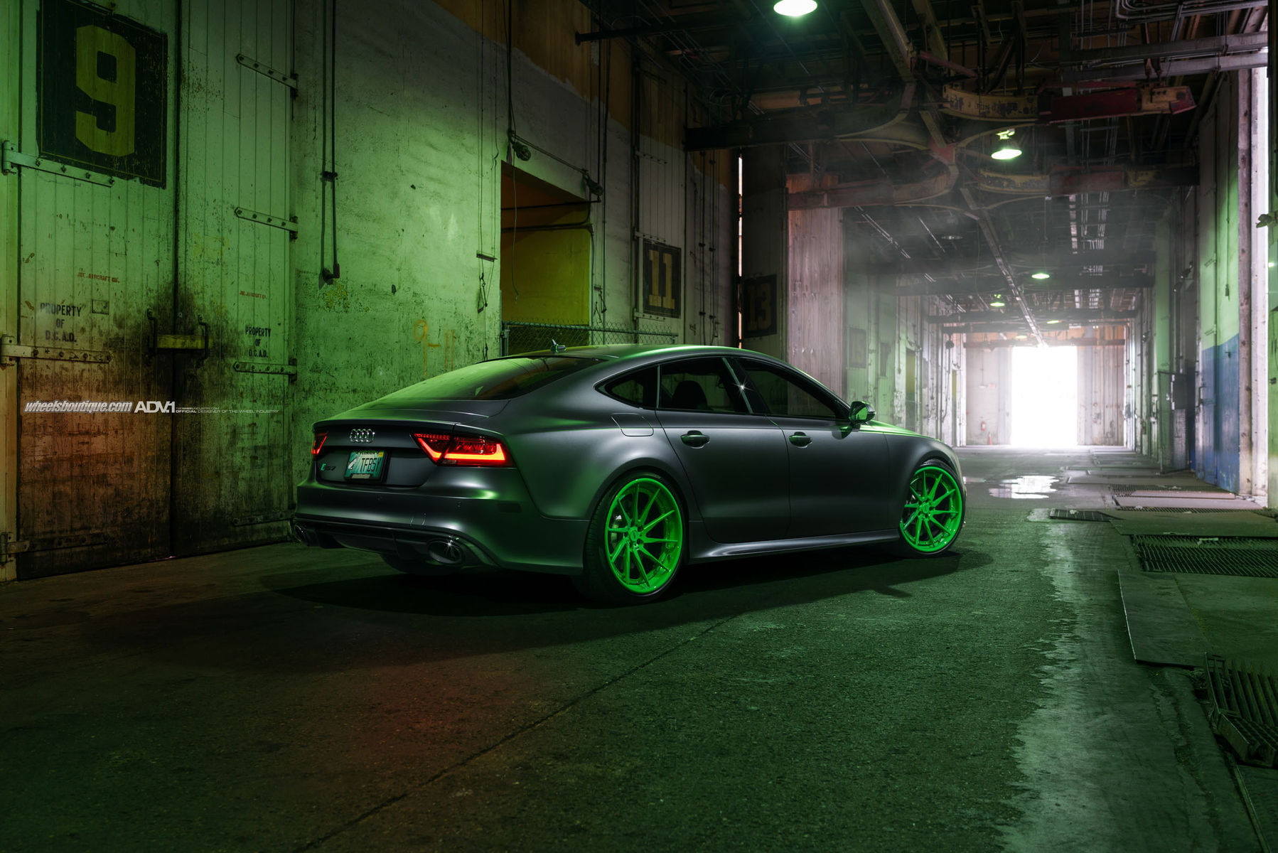 Audi rs7 Green