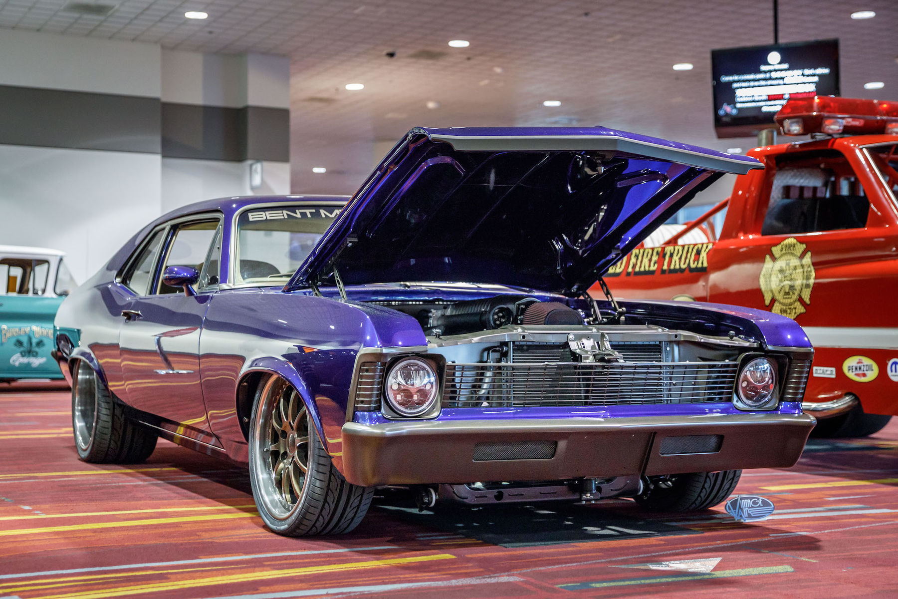 1970 Chevrolet Nova | Bent Metal Customs’ 1970 Chevrolet Nova on Forgeline ZX3P Wheels