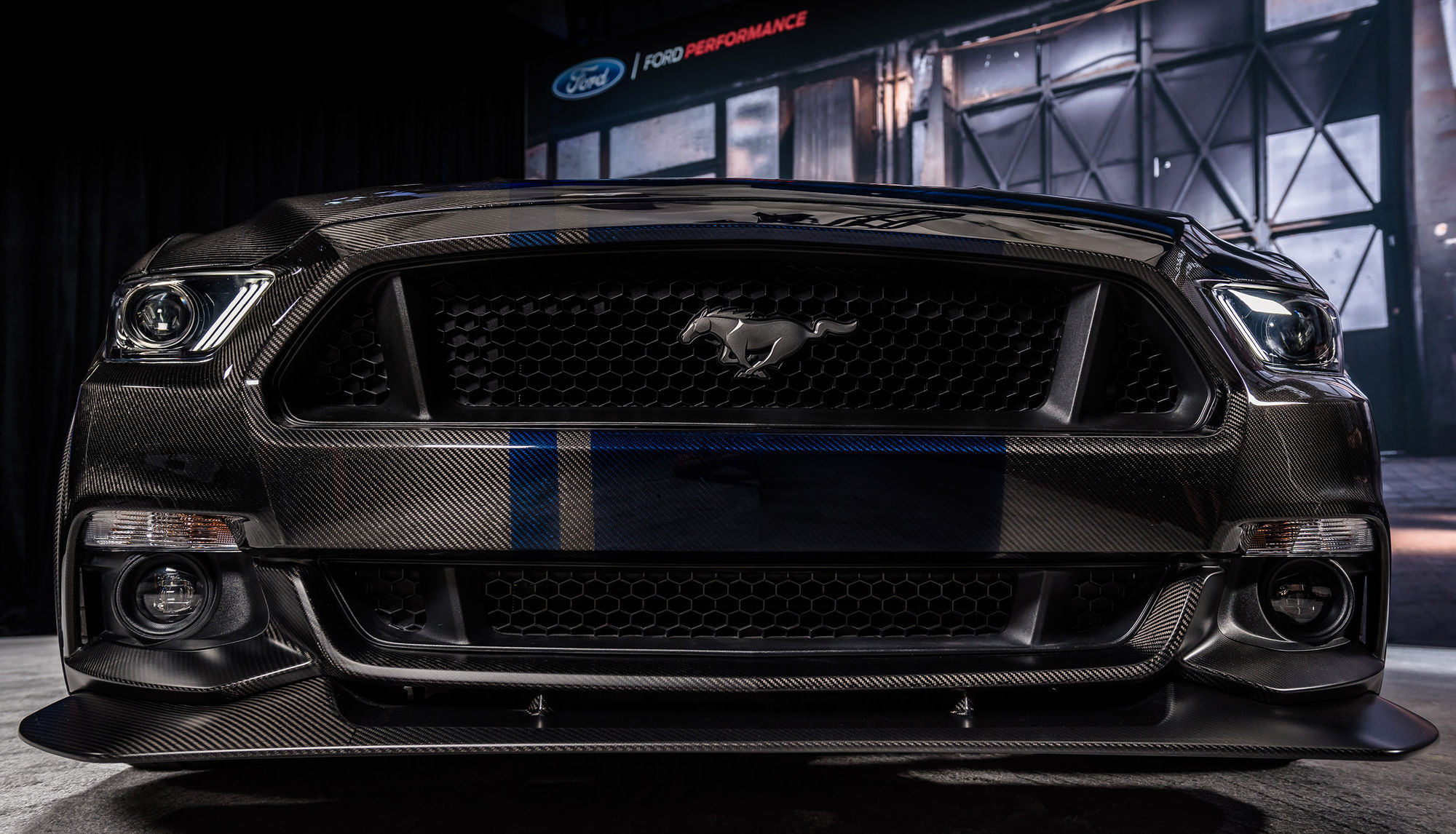 2017 Ford Mustang | 2017 Ford Mustang Fastback by SpeedKore Performance Group - Up Close with the Grille