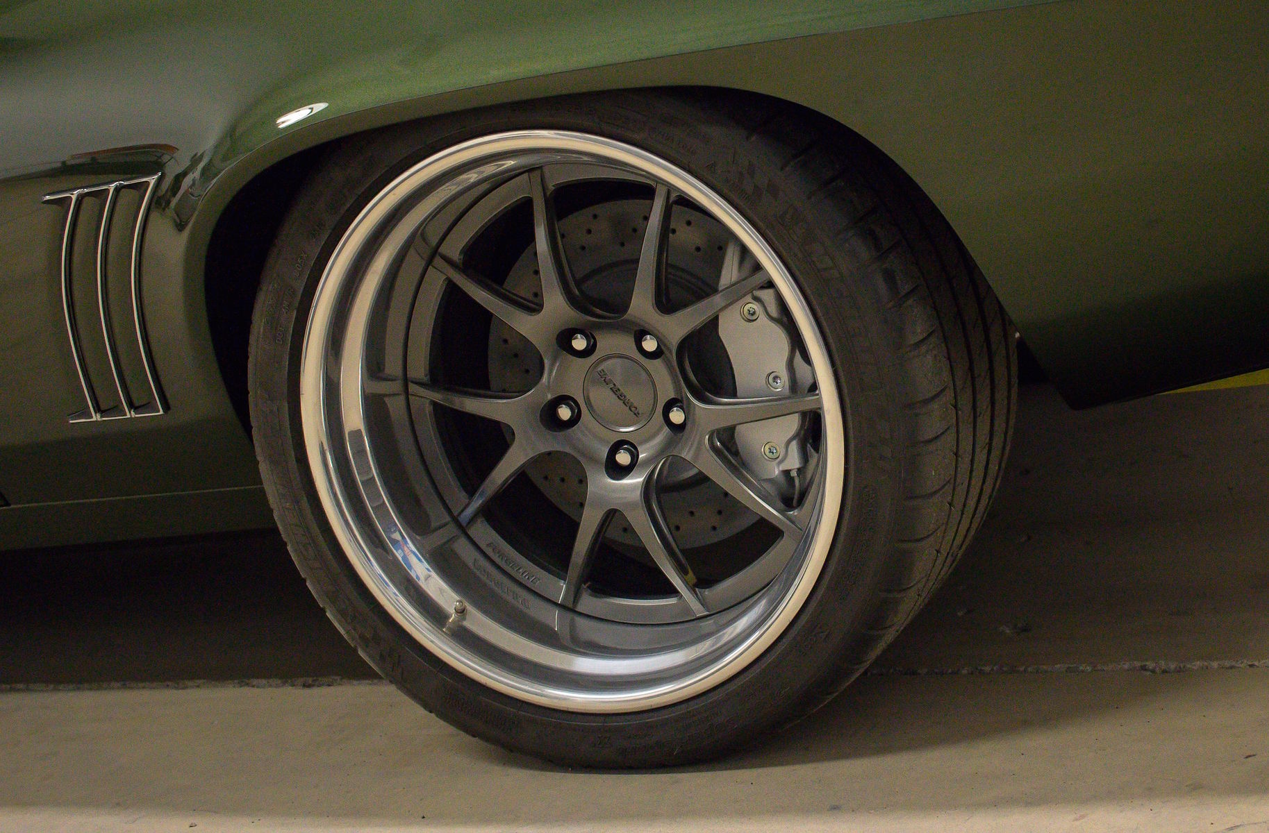1969 Chevrolet Camaro | Chris Kinker’s Fathom Green ’69 Camaro on Forgeline GA3 Wheels