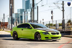 Green BMW 6 Series - Side