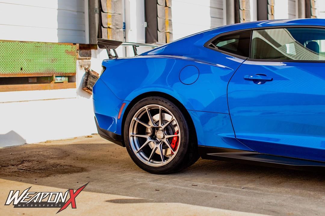 2018 Chevrolet Camaro | Mike Martin's Chevrolet Camaro ZL1 on Forgeline One Piece Forged Monoblock GS1R Wheels