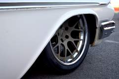 Tom Busack's "Family Hauler" 1961 Chevrolet Parkwood Wagon on Forgeline SE3C Concave Wheels