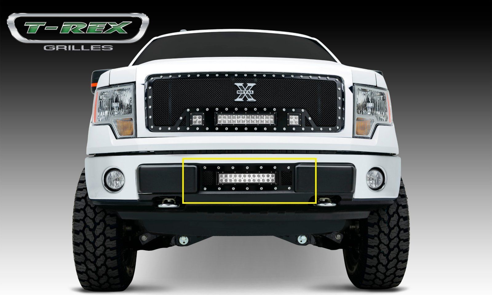 2009 Ford F-150 | Ford F-150 TORCH Series LED Light Grille