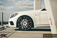 '14 Mercedes S63 on Savini Duoblock SV52's
