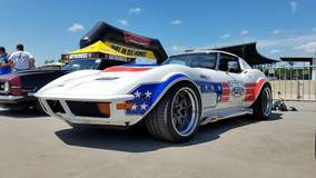 Ryan Mathews Wins Goodguys Heartland Nationals Autocross in the Detroit Speed C3 Corvette on Forgeline GA3 Wheels