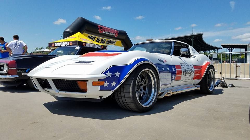 1972 Chevrolet Corvette Stingray | Ryan Mathews Wins Goodguys Heartland Nationals Autocross in the Detroit Speed C3 Corvette on Forgeline GA3 Wheels
