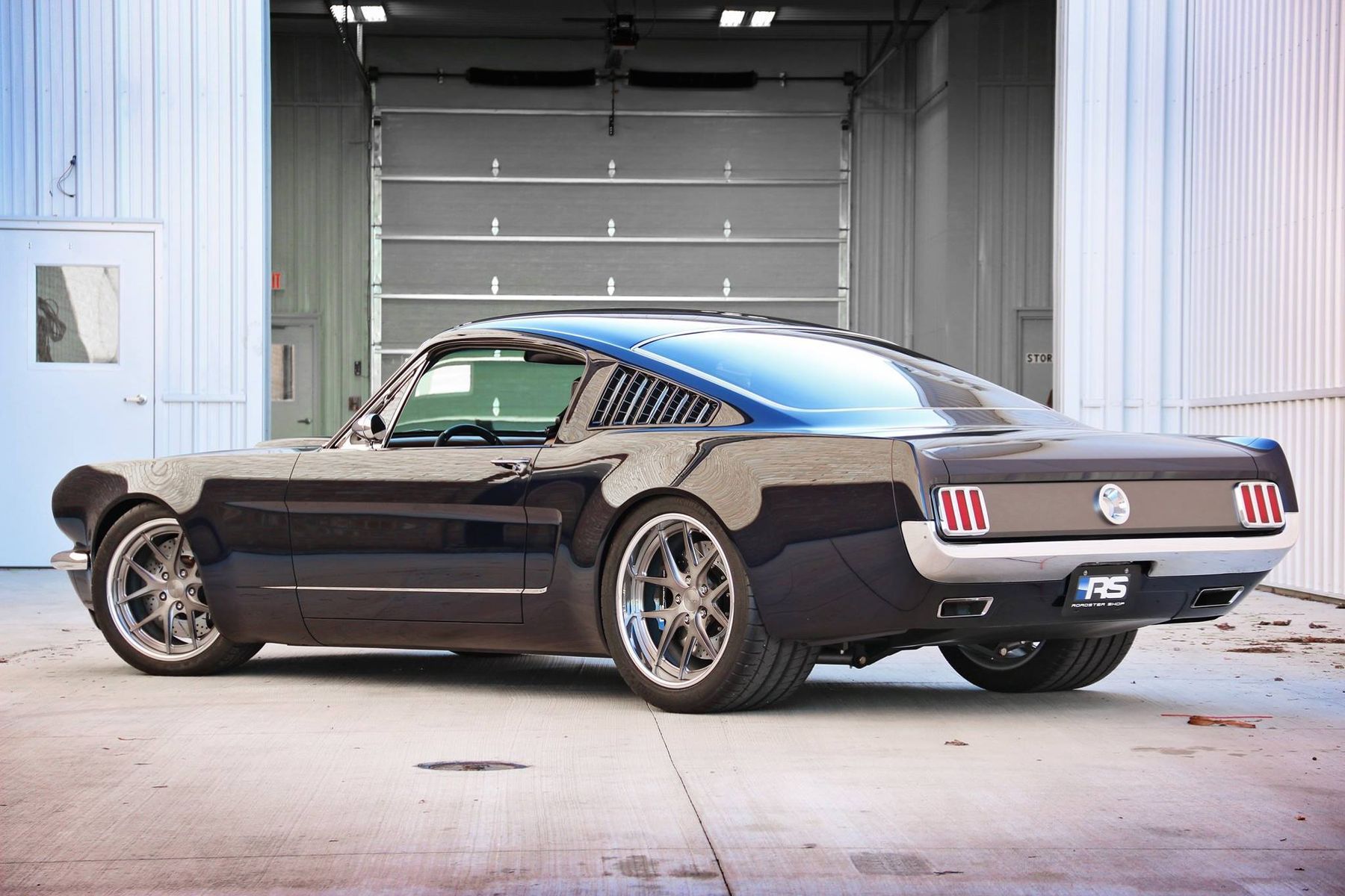 1965 Ford Mustang | Joel Shook's Roadster Shop-Built 1965 Ford Mustang Fastback on Forgeline VX3C Wheels