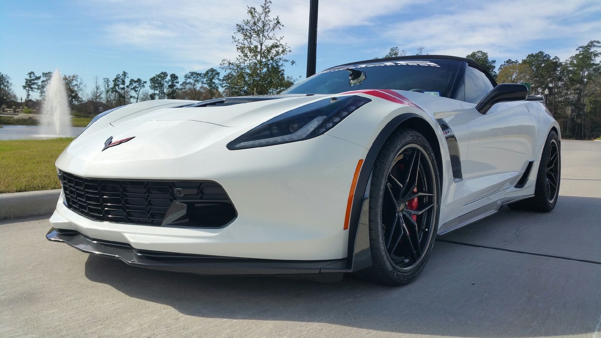 2016 Chevrolet Corvette Z06 | Aaron's C7 Corvette Z06/Z07 Convertible on Forgeline Carbon+Forged CF204 Wheels