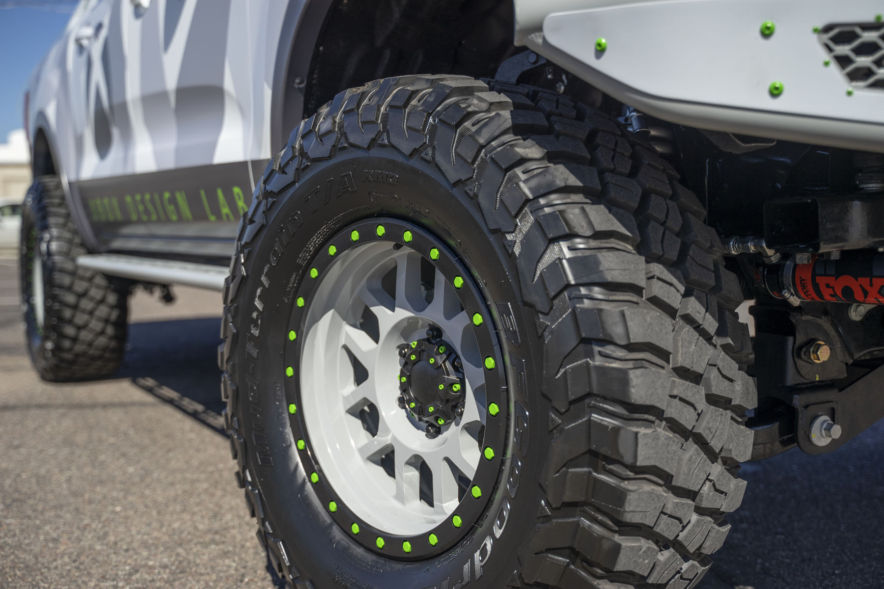 2019 Ford Ranger | 2019 Ford Ranger XLT SuperCrew FX4 by Addictive Desert Designs - Wheel Setup FordSEMA
