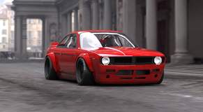 Cuda front Nissan 240