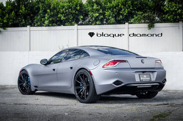 2013 Fisker Karma | 2013 Fisker Karma Fitted With 22 Inch BD-9’s in Gloss Black