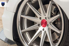 White Audi A4 - Wheel