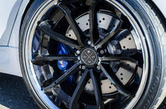 2016 BMW M3 Fitted With 20 Inch BD-23’s in Black w/ Chrome SS Lip