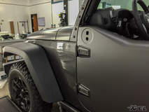 XPEL Austin wrapped this Jeep with XPEL STEALTH satin-finish clear bra