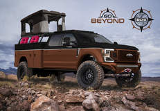 2020 Ford F-350 XLT SRW Crew Cab FX4 By BDS Suspension - Rendering
