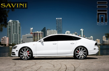 2013 Audi A7 | '13 Audi A7 on Savini SV37's