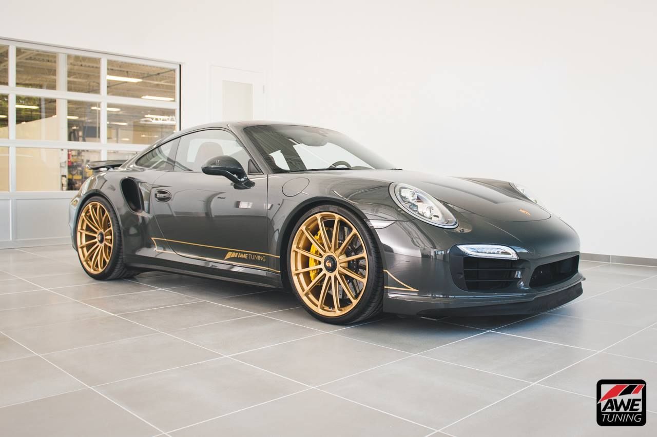 2015 Porsche 911 | AWE Tuning 991 Porsche 911 Twin Turbo S on Forgeline GT1 Wheels