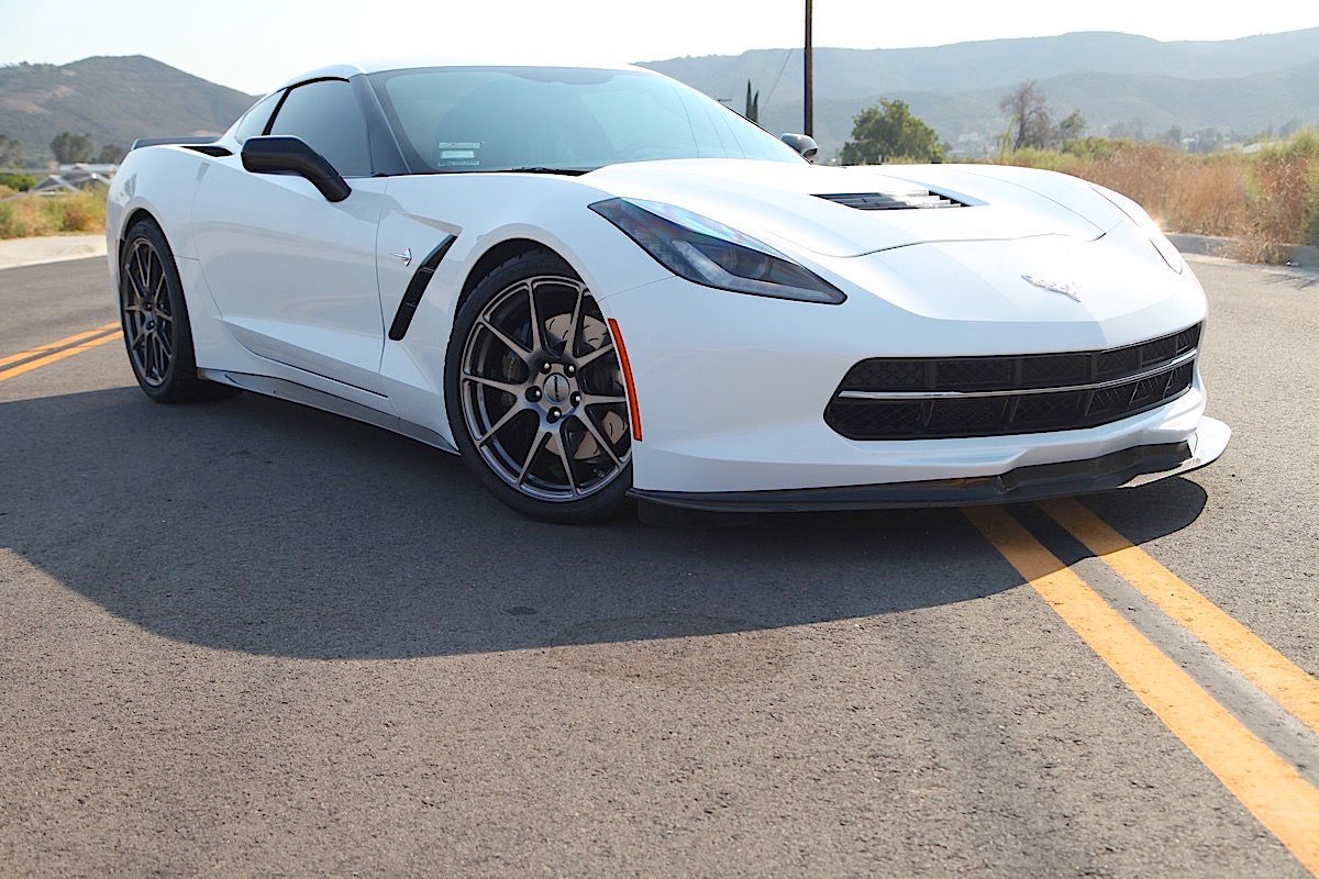 2015 Chevrolet Corvette Stingray | Power Automedia's Project C700 Procharged Corvette Stingray on Forgeline One Piece Forged Monoblock GA1R Wheels