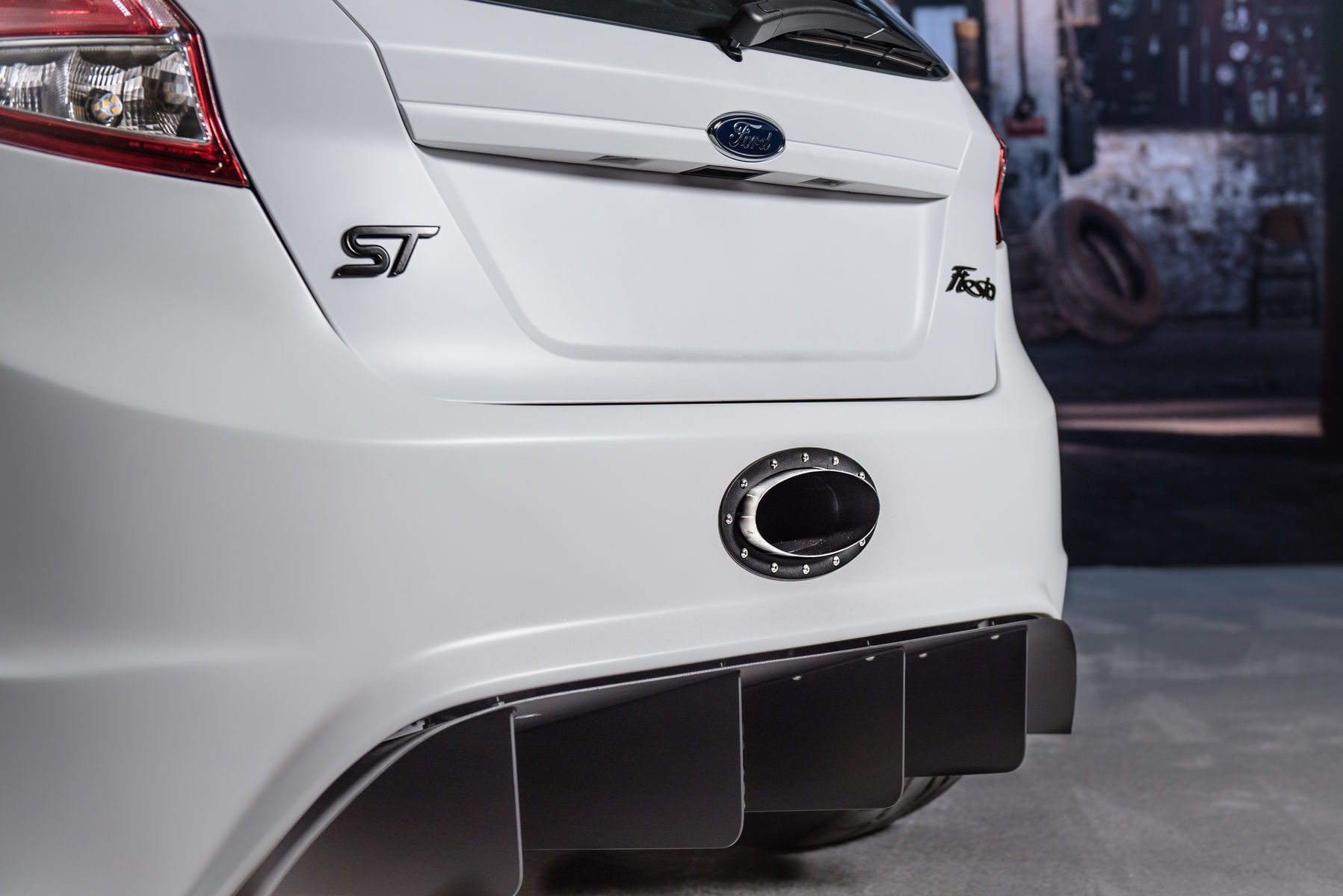 2016 Ford Fiesta ST | 2016 Ford Fiesta ST by Tucci Hot Rods - Borla Muffler #FordSEMA