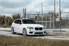 BMW X1 on Velgen Wheels  VMB5 Matte Silver  19x9 & 19x10.5