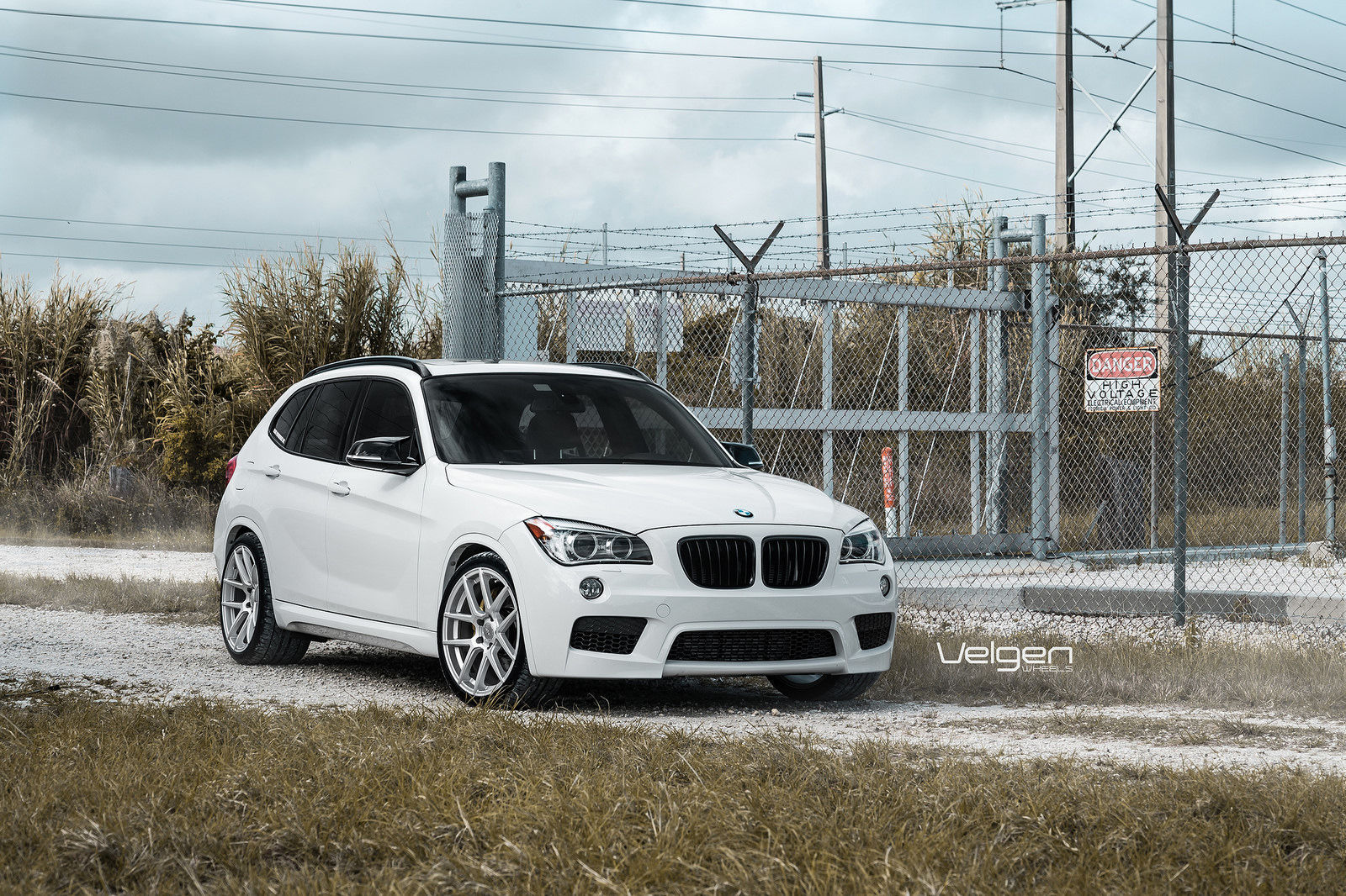 2015 BMW X1 | BMW X1 on Velgen Wheels  VMB5 Matte Silver  19x9 & 19x10.5