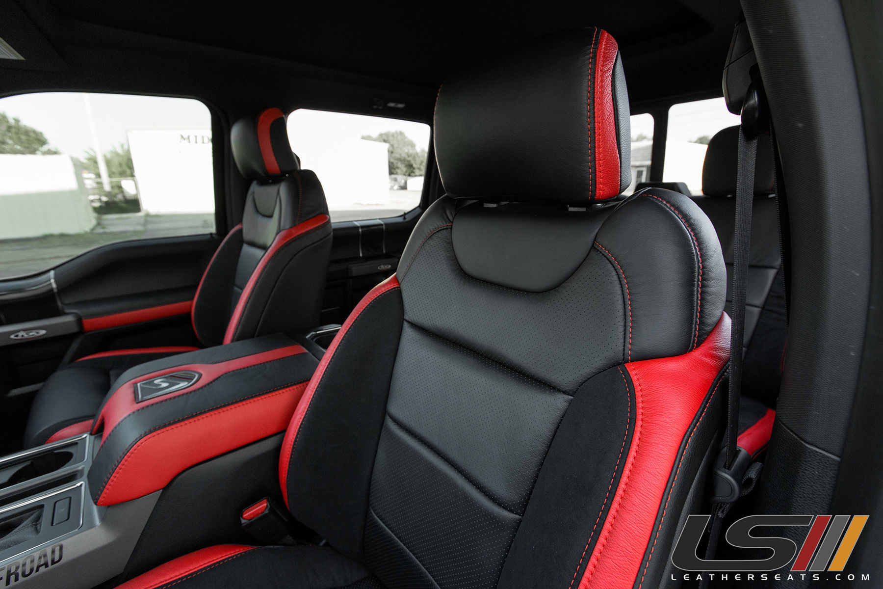 2017 Ford Raptor | 2017 Ford F-150 Raptor Interior By LeatherSeats.com