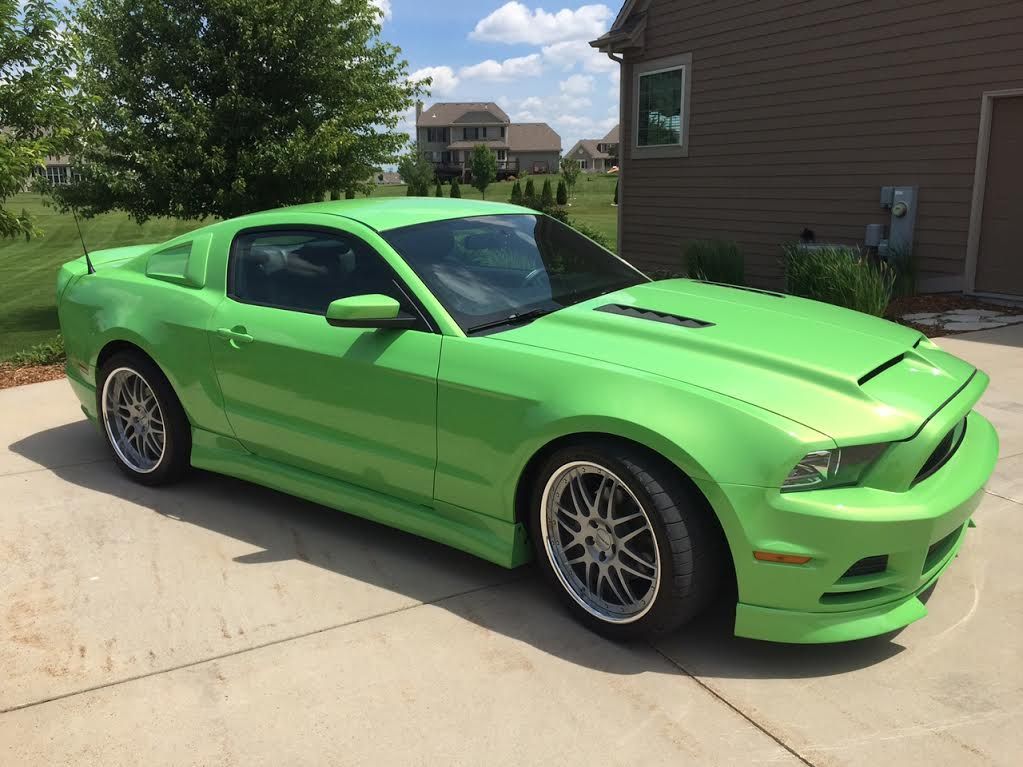 2014 Ford Mustang | Mustang on Forgeline DE3P Wheels