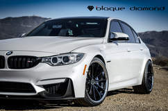 2016 BMW M3 Fitted With 20 Inch BD-23’s in Black w/ Chrome SS Lip