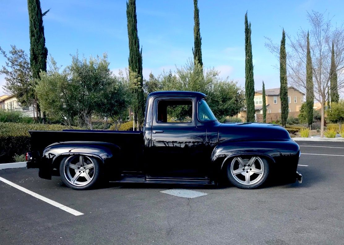 1956 Ford F-150 | Ric Longo’s 1956 Ford F100 on Forgeline Rodster Wheels