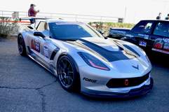 Jordan Priestley's "Bernice" JDP Motorsports-Tuned C7 Corvette Grand Sport on Forgeline One Piece Forged Monoblock GA1R Open Lug Wheels