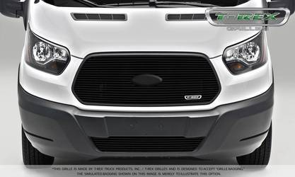Ford Transit Van - Laser Billet - Main Grille - Insert w/ Logo - Black Finish - Pt # 6205751