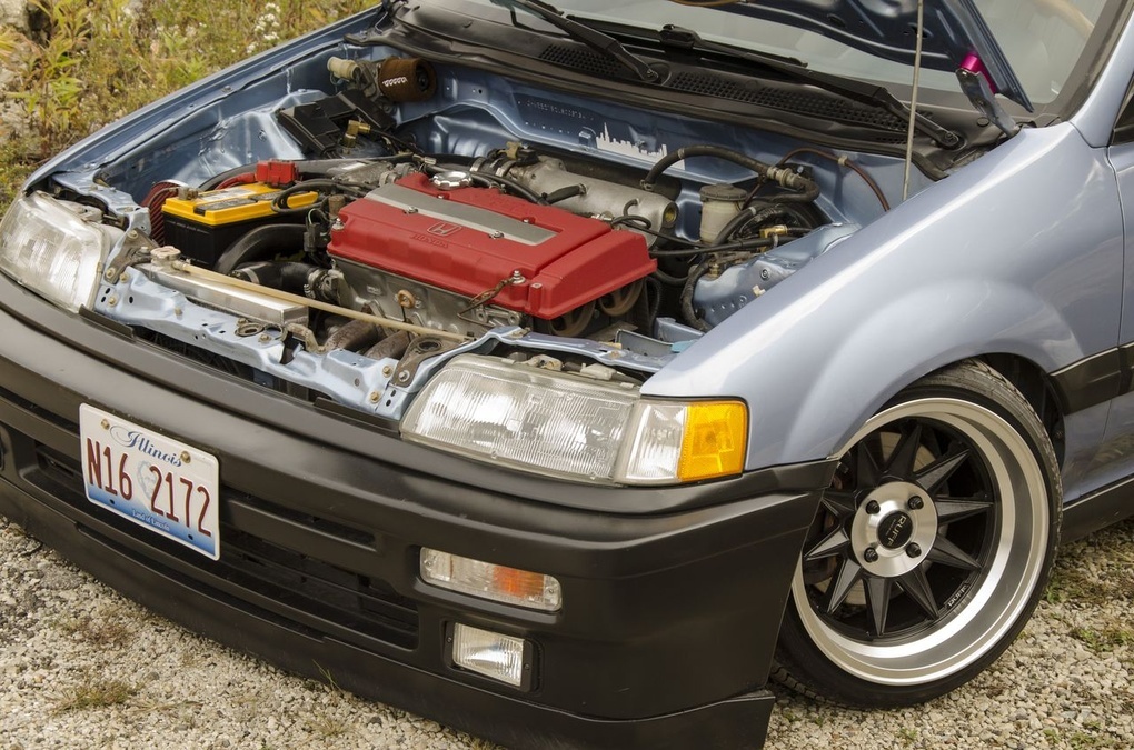 1988 Honda Civic | Ruff Racing R358's on '88 Honda Civic Wagon