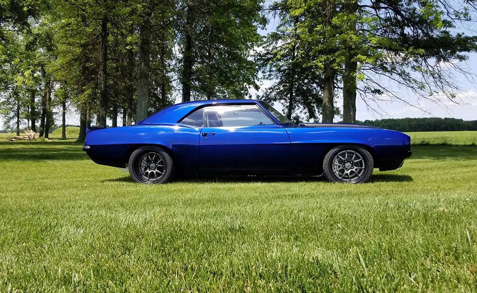 1969 Chevrolet Camaro | Alex's Blue LT4-Powered Pro-Touring '69 Camaro on Forgeline GA3R Wheels