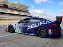 RealTime Racing Acura TLX-GT on Forgeline One Piece Forged Monoblock GTD1 Wheels