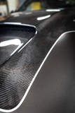 2019 Ford Mustang GT Fastback By California Pony Cars - Carbon hood closeup
