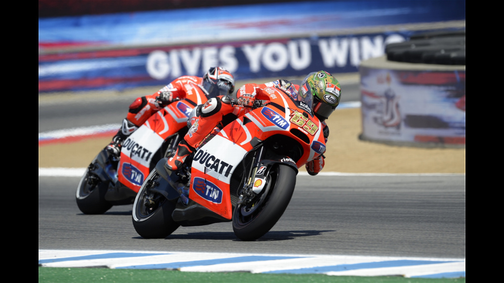 2013 Ducati  | 2013 MotoGP - Laguna Seca - Hayden and Dovi