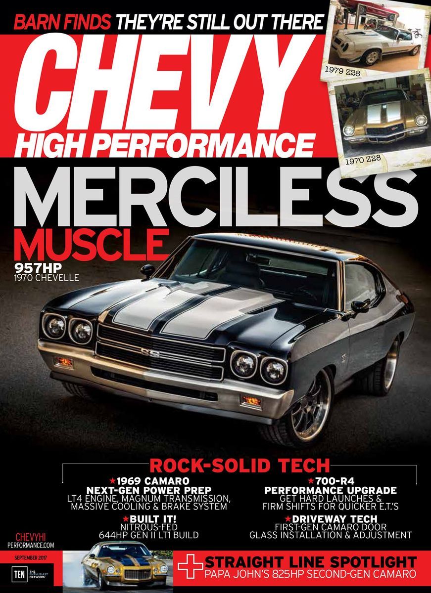 1970 Chevrolet Chevelle | Mo's Detroit Speed '70 Chevelle on the Cover of Chevy High Performance Magazine
