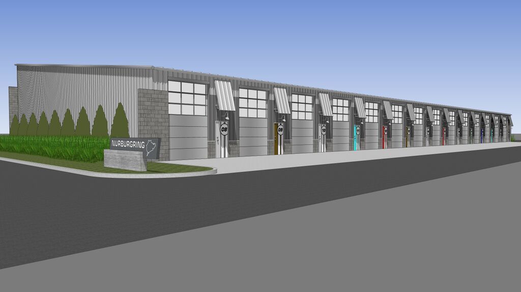 | M1 Concourse Garage Render