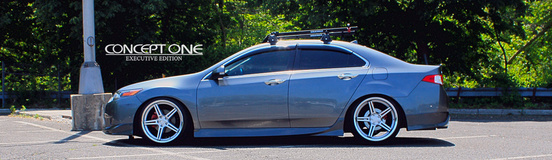 '12 Acura TSX on Concept One CS55's