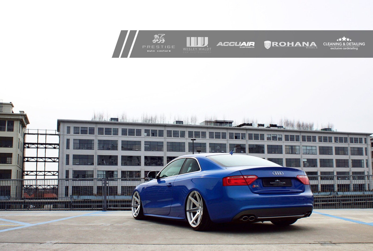 2016 Audi S5 | Blue Audi S5 - Rear Shot