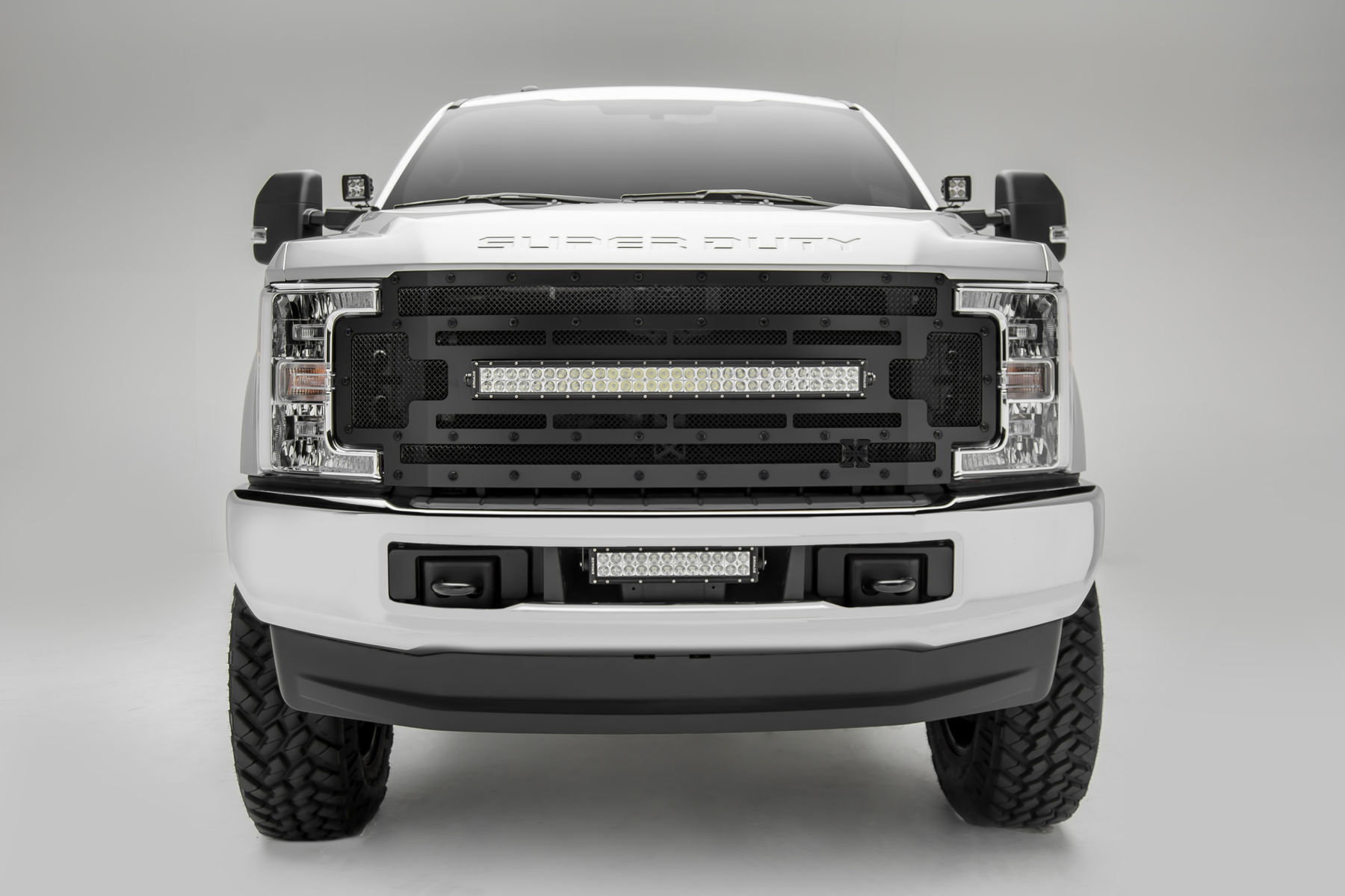 2017 Ford F-250 Super Duty | 2017 Ford Super Duty Truck Grille by T-REX Truck Products