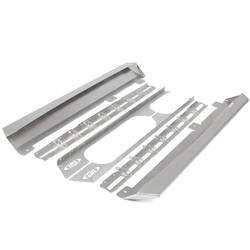 GenRight 4 Door JK Rocker Guards (Aluminum)