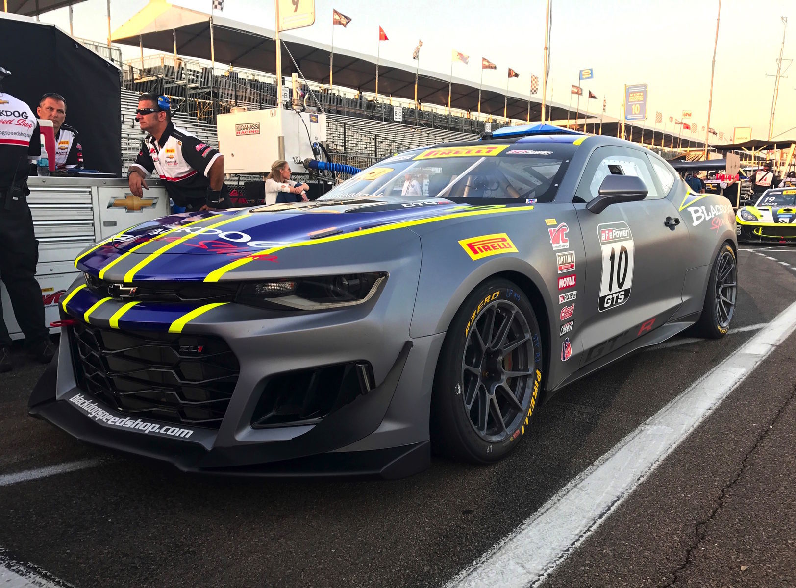 2017 Chevrolet Camaro | Lawson Aschenbach Starts the 2017 Pirelli World Challenge Season From the Pole in the New Chevrolet Camaro GT4.R on Forgeline One Piece Forged Monoblock GS1R Wheels!