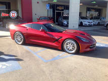 C7 Corvette on HRE 560C