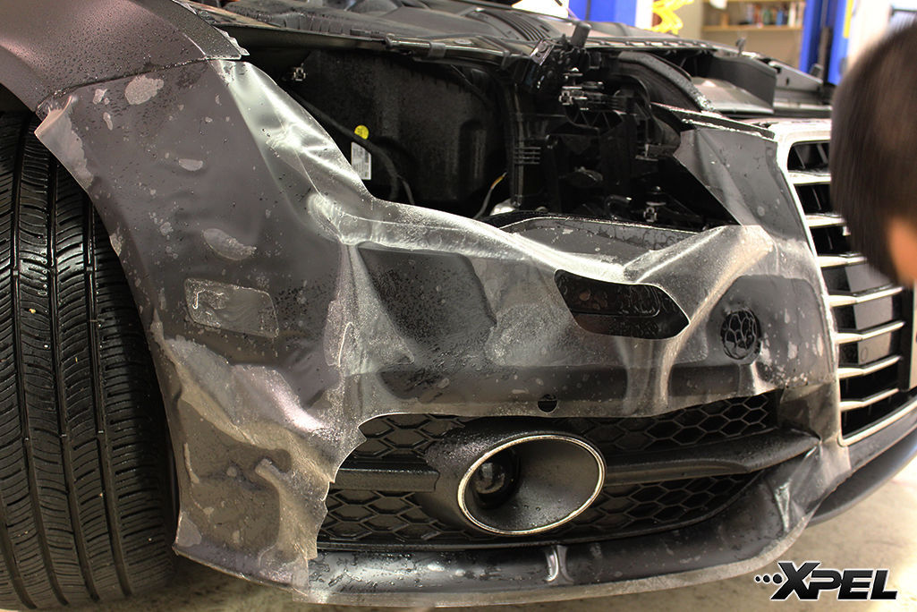  Audi A7 | Audi A7 fully wrapped in XPEL STEALTH matte-finish paint protection film