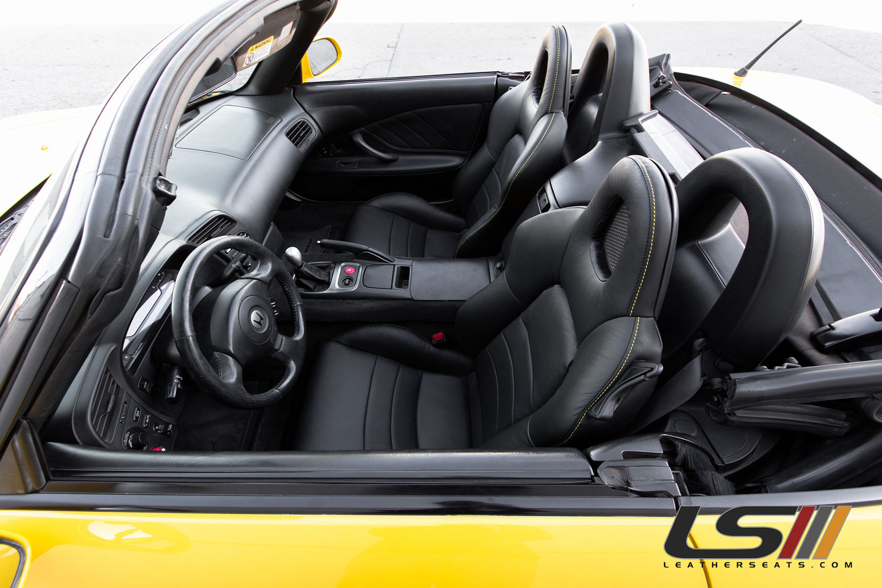2001 Honda S2000 | 2001 Honda S2000 Interior By LeatherSeats.com