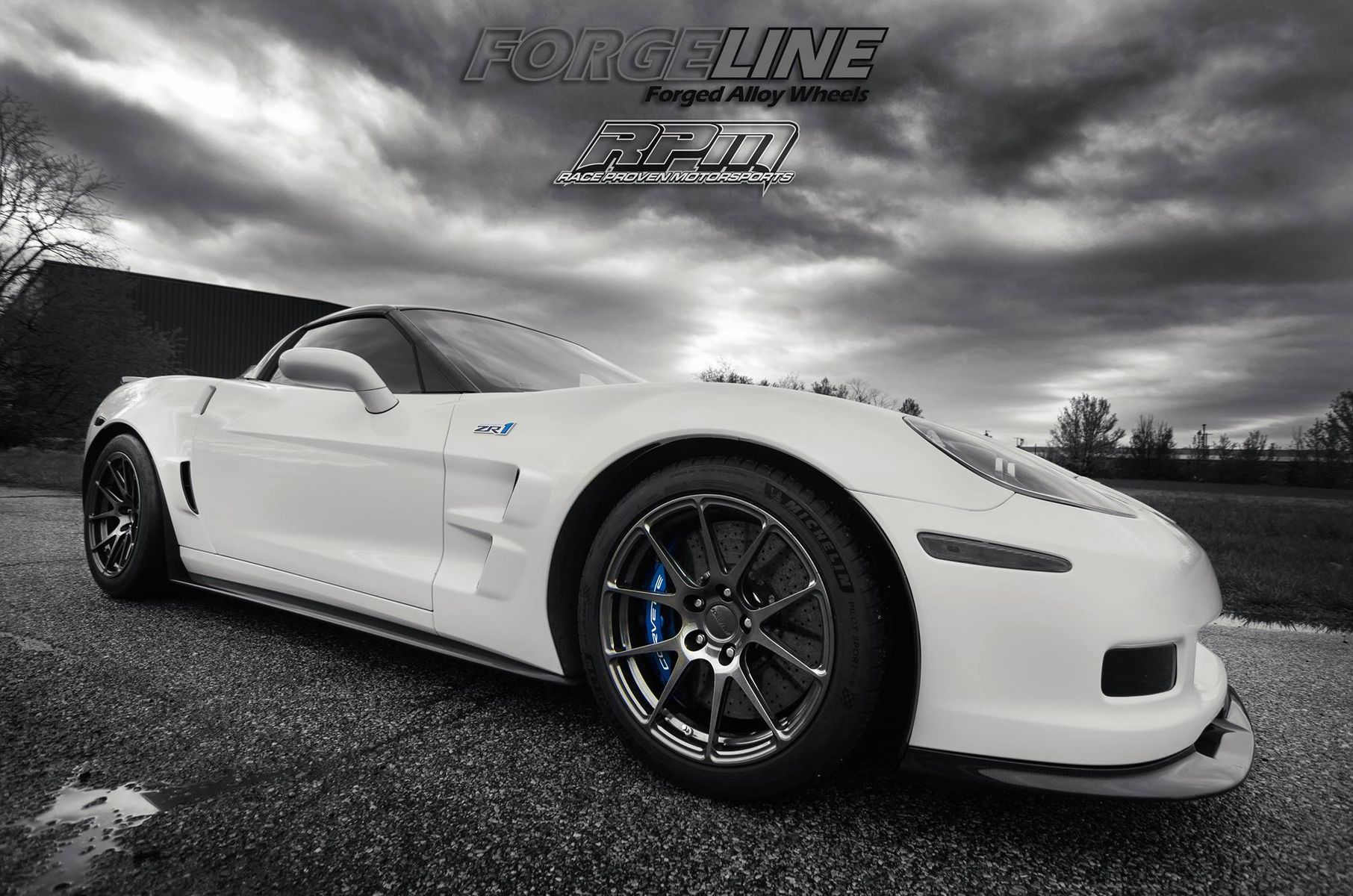2013 Chevrolet Corvette ZR1 | Fran's Race Proven Motorsports C6 Corvette ZR1 on Forgeline One Piece Forged Monoblock GA1R Wheels