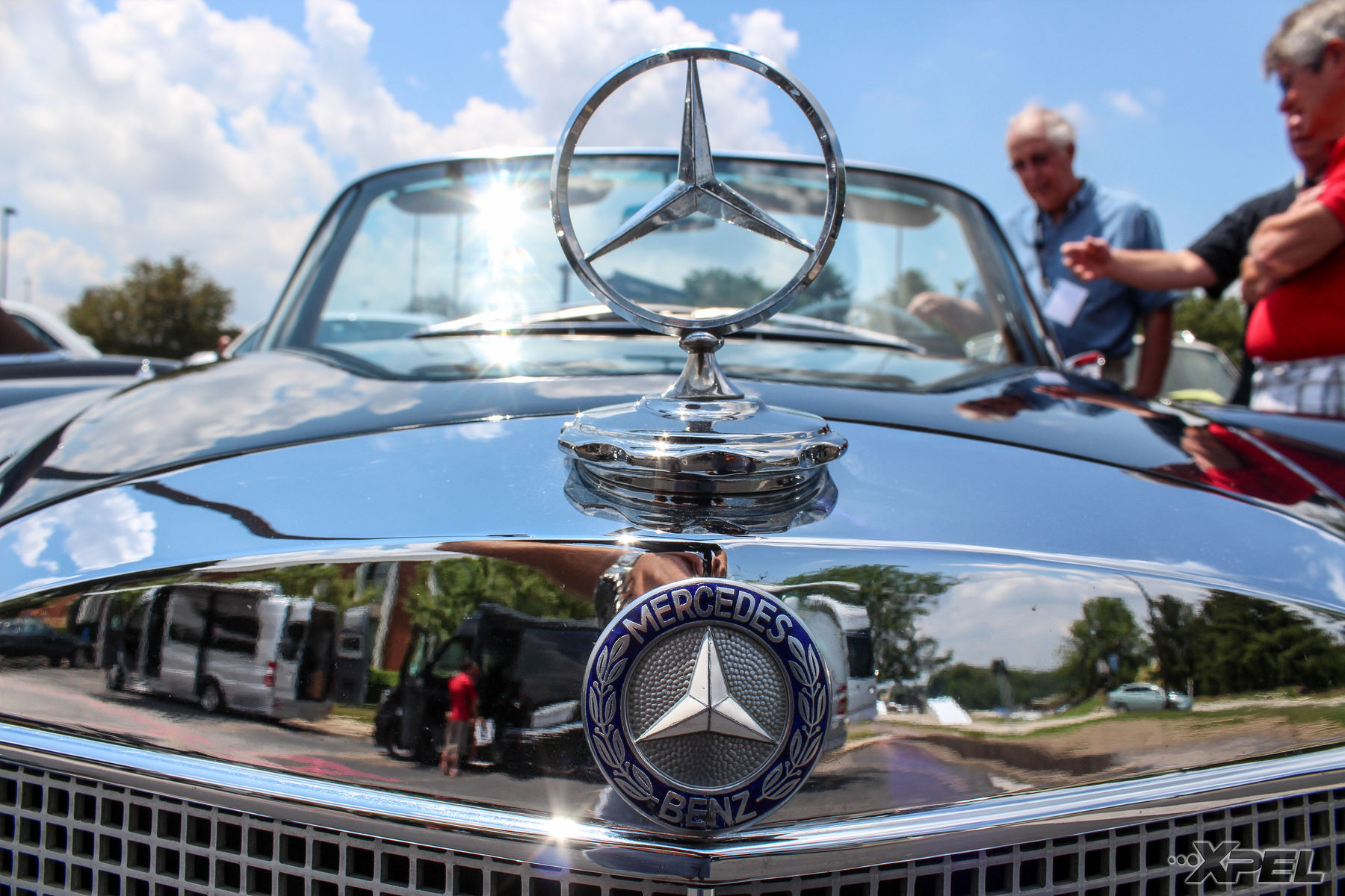 Mercedes-Benz | The Mercedes emblem looks great when its all shined up!